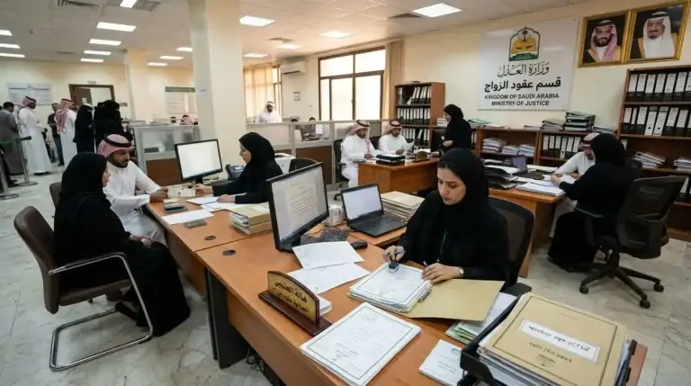 دليل تصريح الزواج في السعودية من مكتب التيسير